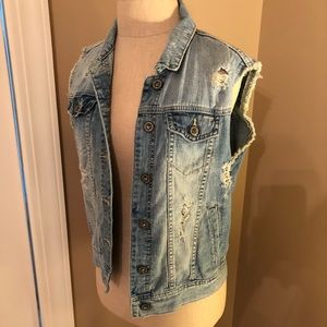 Jean Jacket Vest
